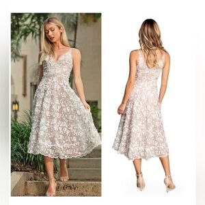 New Dress the Population 3D Elisa Dress Size Medium​​​